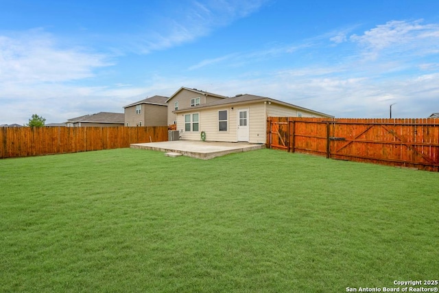 130 Texas Lantana, New Braunfels, TX 78130 - rear view of house with a fenced backyard