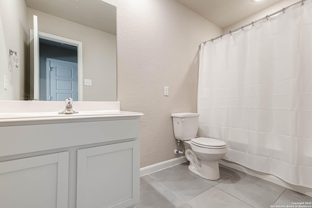 13609 Mineral Wl, San Antonio, TX 78253 - full bathroom with vanity, tile patterned flooring, and curtained shower