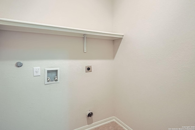 8904 Portobello Way, Converse, TX 78109 - laundry room featuring electric dryer hookup, hookup for a washing machine, and gas dryer hookup