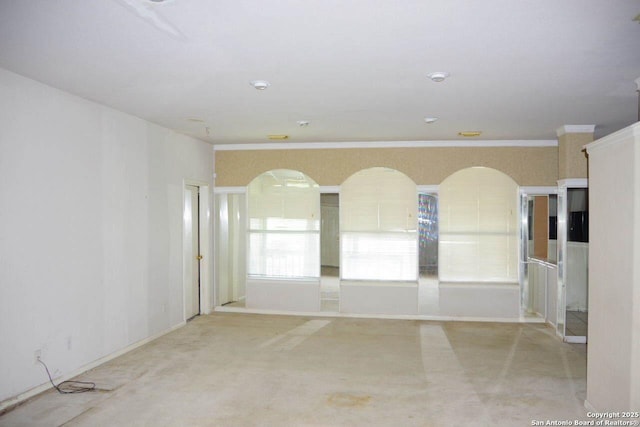 8415 Copperbluff, Converse, TX 78109 - spare room featuring crown molding
