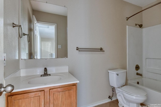 11906 Creek Peak, San Antonio, TX 78253 - full bath with vanity, bathing tub / shower combination, and tile patterned floors