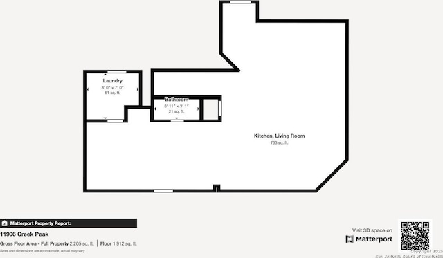 11906 Creek Peak, San Antonio, TX 78253 - view of home floor plan