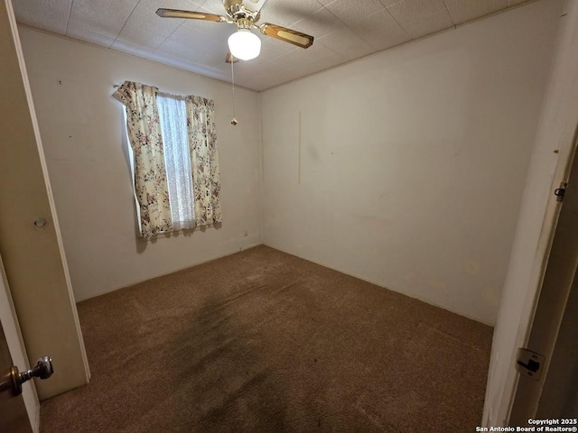 115 Dumont, San Antonio, TX 78227 - unfurnished bedroom with carpet flooring and a ceiling fan