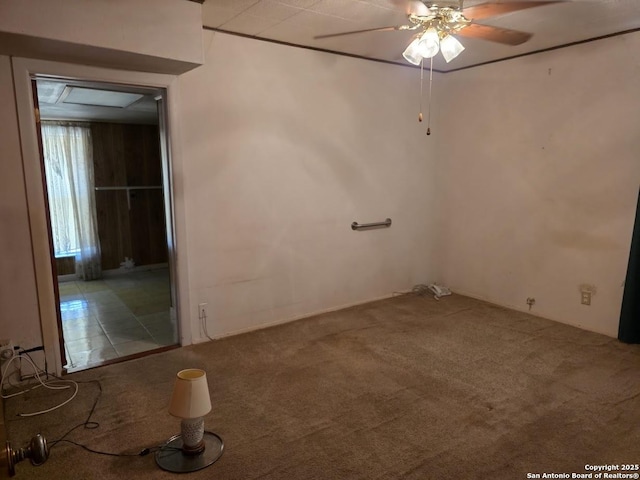 115 Dumont, San Antonio, TX 78227 - carpeted spare room with ceiling fan