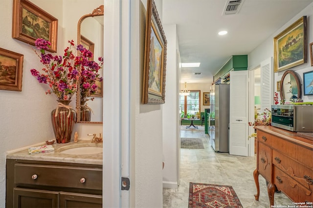 505 Winfield Blvd, Windcrest, TX 78239 - hall featuring a sink