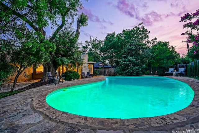 505 Winfield Blvd, Windcrest, TX 78239 - view of swimming pool with a fenced backyard and a patio