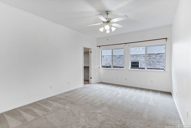 2434 Trace Oak, San Antonio, TX 78232 - carpeted empty room featuring a ceiling fan and baseboards