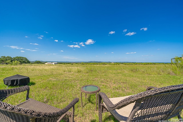919 Pinto Cyn, Bandera, TX 78003 - view of yard featuring a view of rural / pastoral area