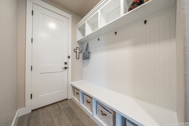 919 Pinto Cyn, Bandera, TX 78003 - mudroom featuring dark wood-style floors