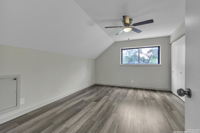 11115 Rendezvous, San Antonio, TX 78216 - bonus room with wood finished floors, lofted ceiling, and ceiling fan