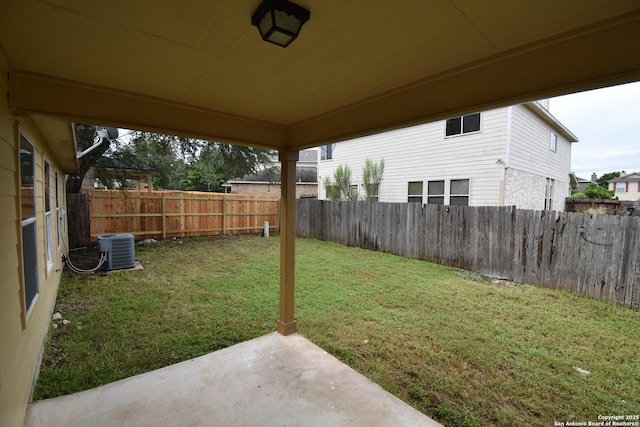 1510 June Berry, San Antonio, TX 78260 - fenced backyard featuring a patio