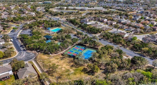 1510 June Berry, San Antonio, TX 78260 - aerial overview of property's location with nearby suburban area