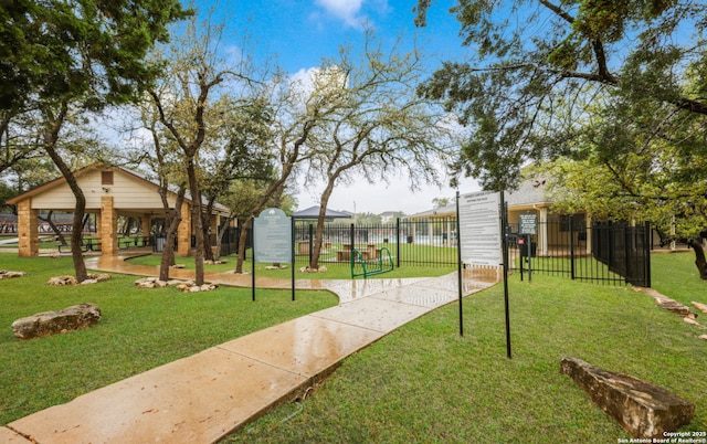 1510 June Berry, San Antonio, TX 78260 - surrounding community featuring a gazebo