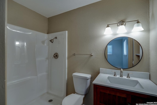 8302 Hastings, San Antonio, TX 78239 - bathroom featuring vanity and a shower