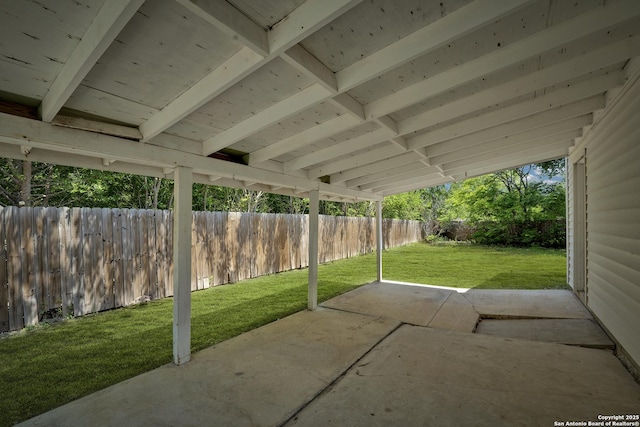 8302 Hastings, San Antonio, TX 78239 - fenced backyard featuring a patio area
