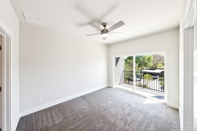 419 Ira Ave Unit 1101, San Antonio, TX 78209 - unfurnished room featuring carpet and a ceiling fan