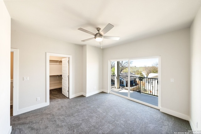 419 Ira Ave Unit 2101, San Antonio, TX 78209 - carpeted empty room with a ceiling fan and baseboards