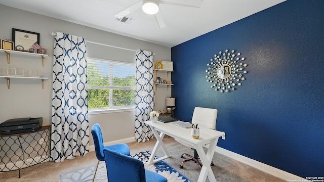 212 Wentworth, Spring Branch, TX 78070 - office space with carpet flooring and ceiling fan