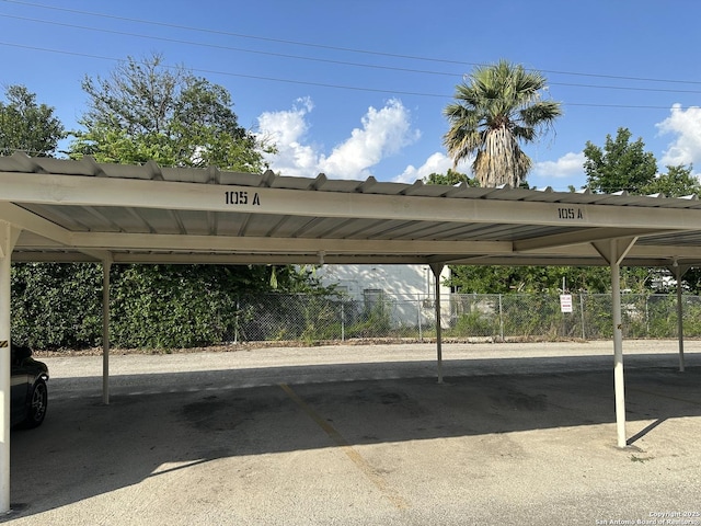 105 W Silver Sands Unit 105A, San Antonio, TX 78216 - view of covered parking lot
