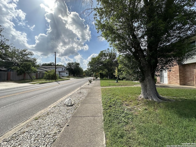 105 W Silver Sands Unit 105A, San Antonio, TX 78216 - view of asphalt street with sidewalks