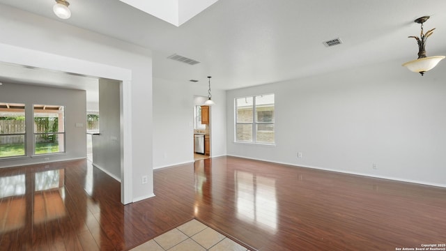 2166 Jolie, New Braunfels, TX 78130 - unfurnished living room with wood finished floors and baseboards
