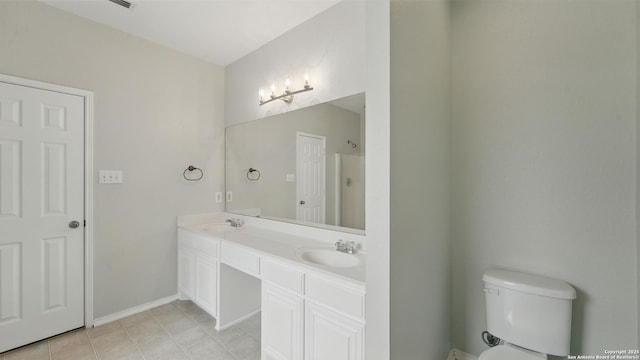 2166 Jolie, New Braunfels, TX 78130 - bathroom featuring double vanity and a shower