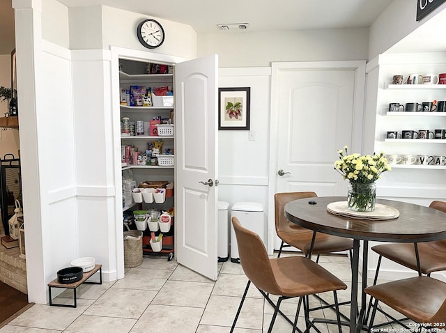 15115 Mission Oaks St, San Antonio, TX 78232 - dining room featuring light tile patterned floors