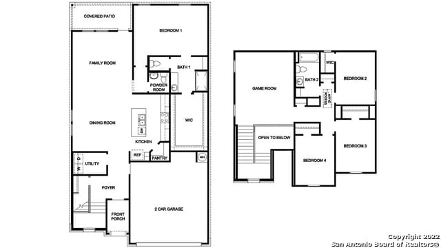 21039 Watercourse Way, San Antonio, TX 78266 - view of property floor plan