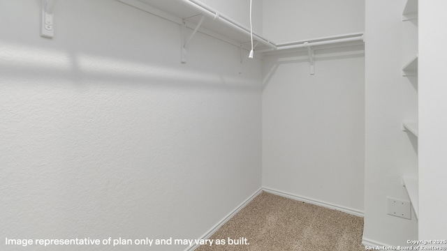 22926 Double Bogey, San Antonio, TX 78261 - walk in closet with carpet and attic access