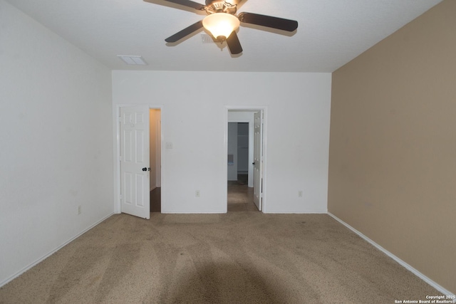 4602 Manitou Bay, San Antonio, TX 78259 - unfurnished bedroom with carpet flooring and a ceiling fan