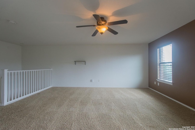 4602 Manitou Bay, San Antonio, TX 78259 - carpeted empty room with ceiling fan and a smoke detector