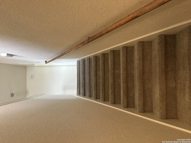 4606 Gambels Quail, Converse, TX 78109 - staircase featuring a textured ceiling