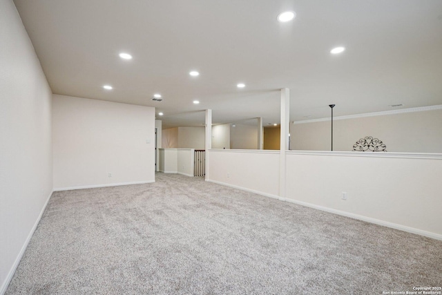 519 Catanbo, San Antonio, TX 78258 - carpeted spare room featuring recessed lighting