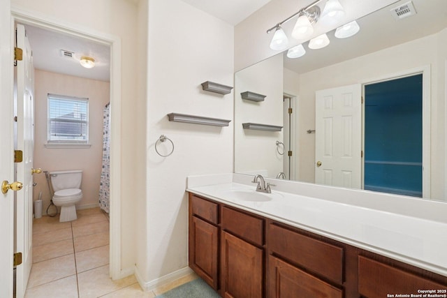 519 Catanbo, San Antonio, TX 78258 - bathroom with vanity and tile patterned floors