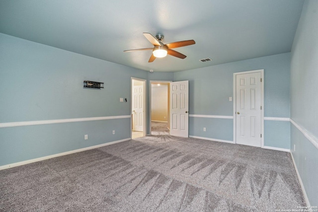 519 Catanbo, San Antonio, TX 78258 - unfurnished bedroom with carpet flooring and a ceiling fan