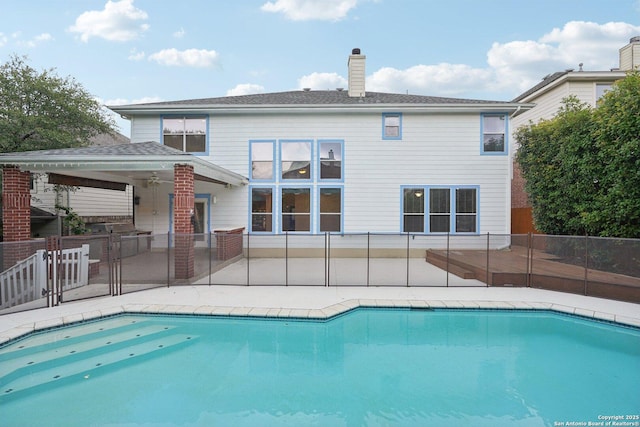 519 Catanbo, San Antonio, TX 78258 - view of swimming pool with a patio