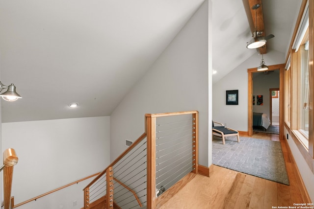 217 Alta, San Antonio, TX 78209 - stairway with wood finished floors
