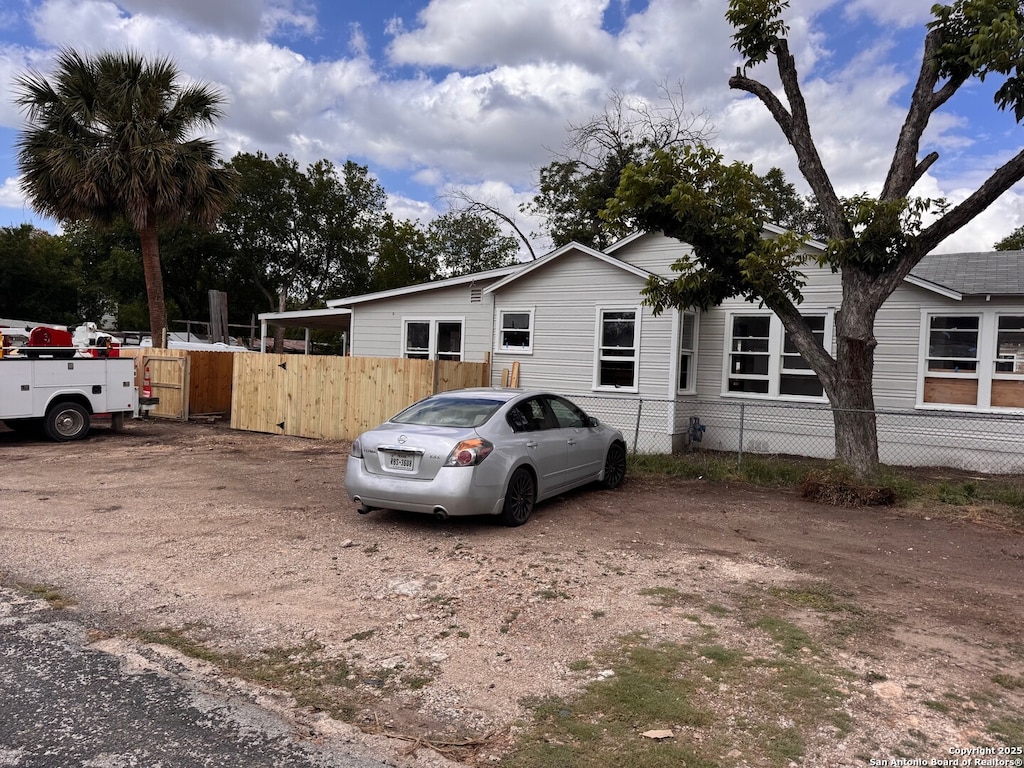 1203 Denver, San Antonio, TX 78210 - view of front of house with a gate