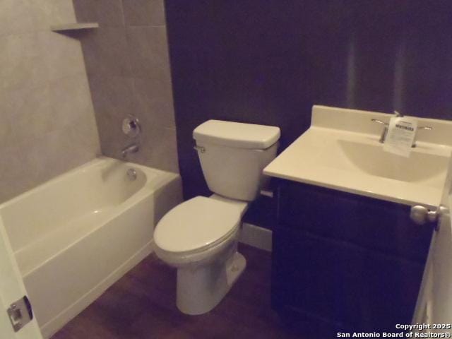 2690 Mccrae, New Braunfels, TX 78130 - bathroom featuring vanity, pet washing station, and shower / bathtub combination