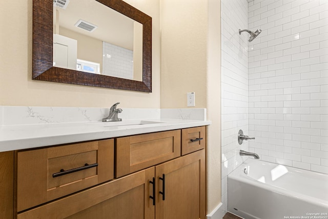 304 Riley Way, Kerrville, TX 78028 - full bathroom featuring vanity and shower / bath combination