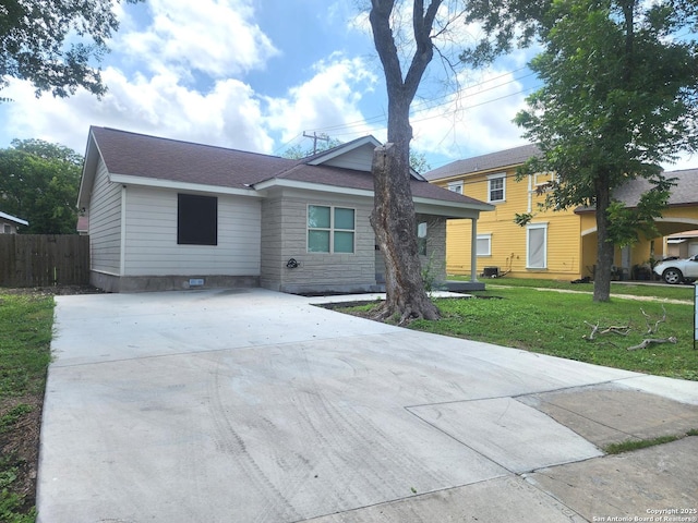102 Wonder, San Antonio, TX 78213 - view of front of home with driveway and a shingled roof
