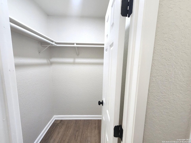 102 Wonder, San Antonio, TX 78213 - walk in closet with wood finished floors