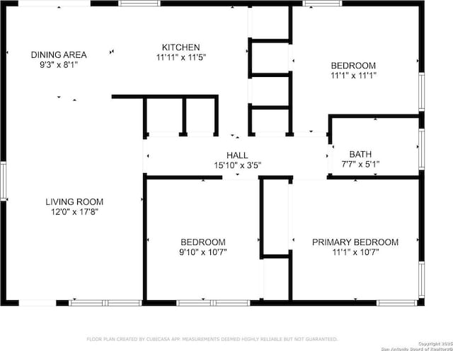 251 Serna, San Antonio, TX 78218 - view of floor plan / room layout
