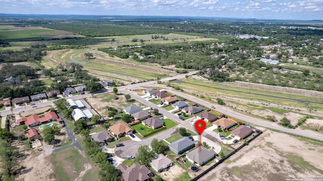 104 Sunday Ct, Uvalde, TX 78801 - aerial view of property and surrounding area featuring nearby suburban area