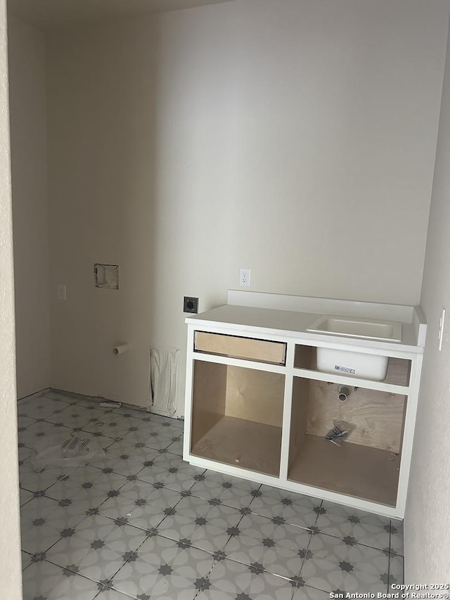 720 N Dickson, Poth, TX 78147 - empty room featuring tile patterned floors