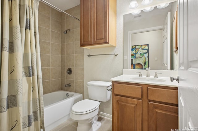 14630 Snip, San Antonio, TX 78248 - bathroom with vanity and shower / tub combo with curtain
