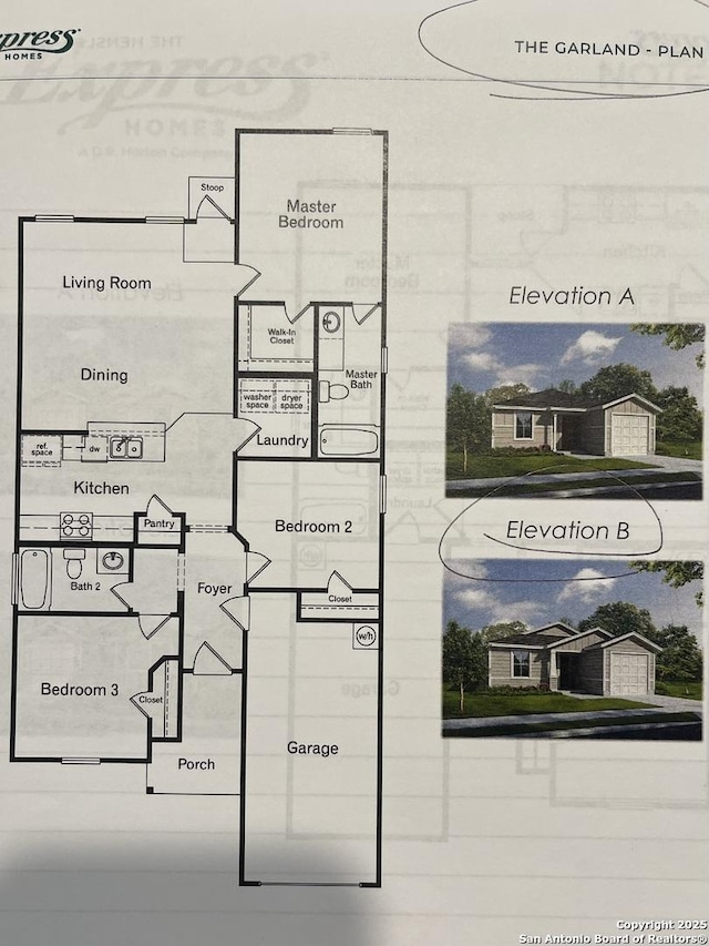 13949 Amazing Vly, San Antonio, TX 78254 - view of floor plan / room layout