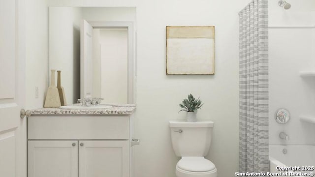 13635 Aston Mnr, San Antonio, TX 78253 - full bathroom featuring vanity and shower / tub combo