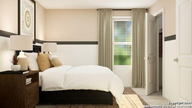13635 Aston Mnr, San Antonio, TX 78253 - bedroom featuring light wood-style flooring and baseboards