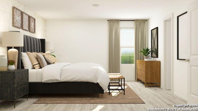 13635 Aston Mnr, San Antonio, TX 78253 - bedroom featuring wood finished floors
